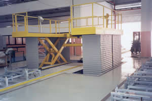 l variable height access platform